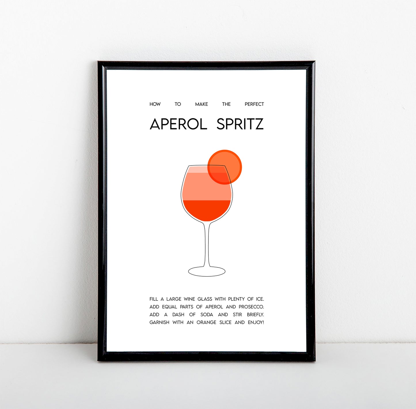 Aperol Spritz Art Print