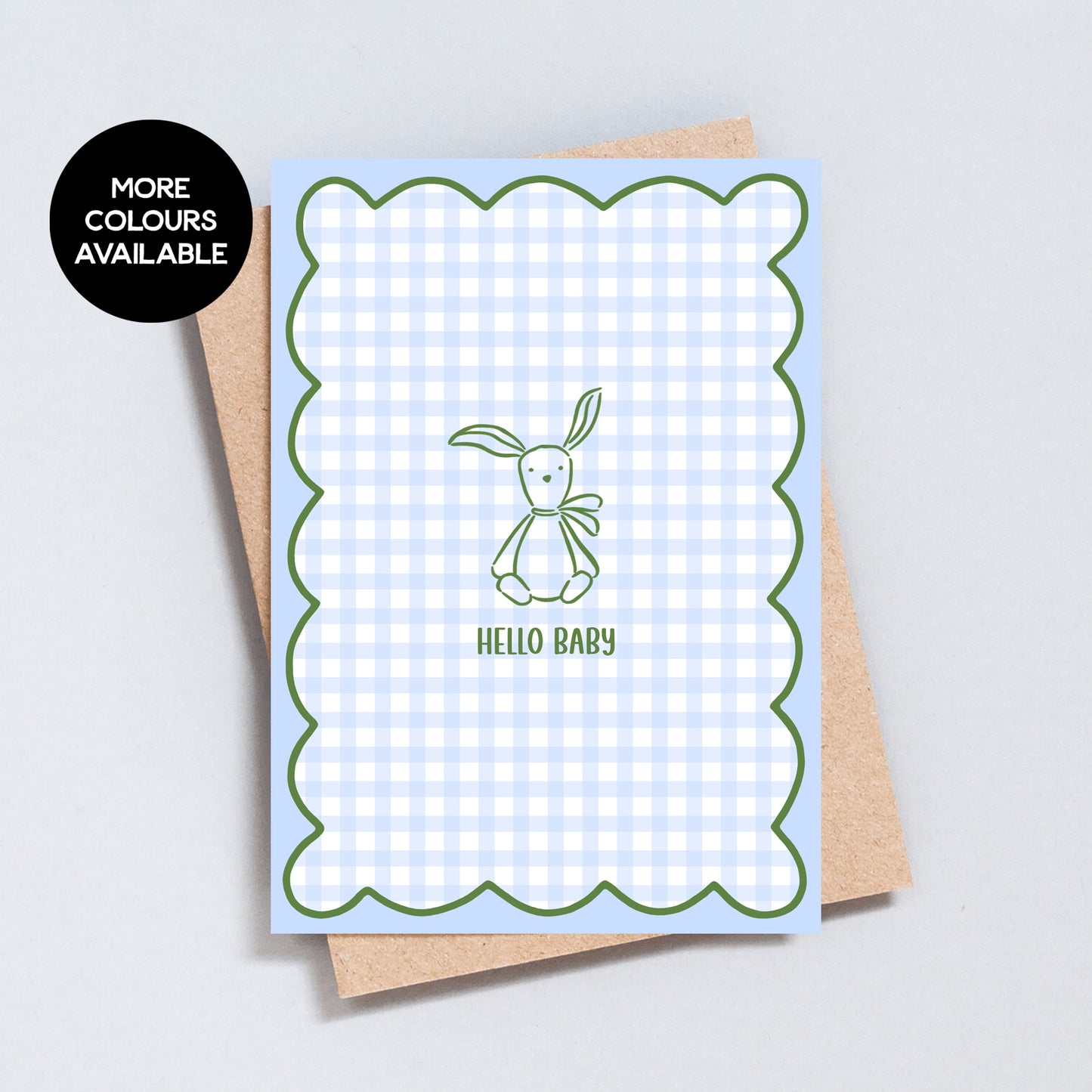 Bunny New Baby Greeting Card