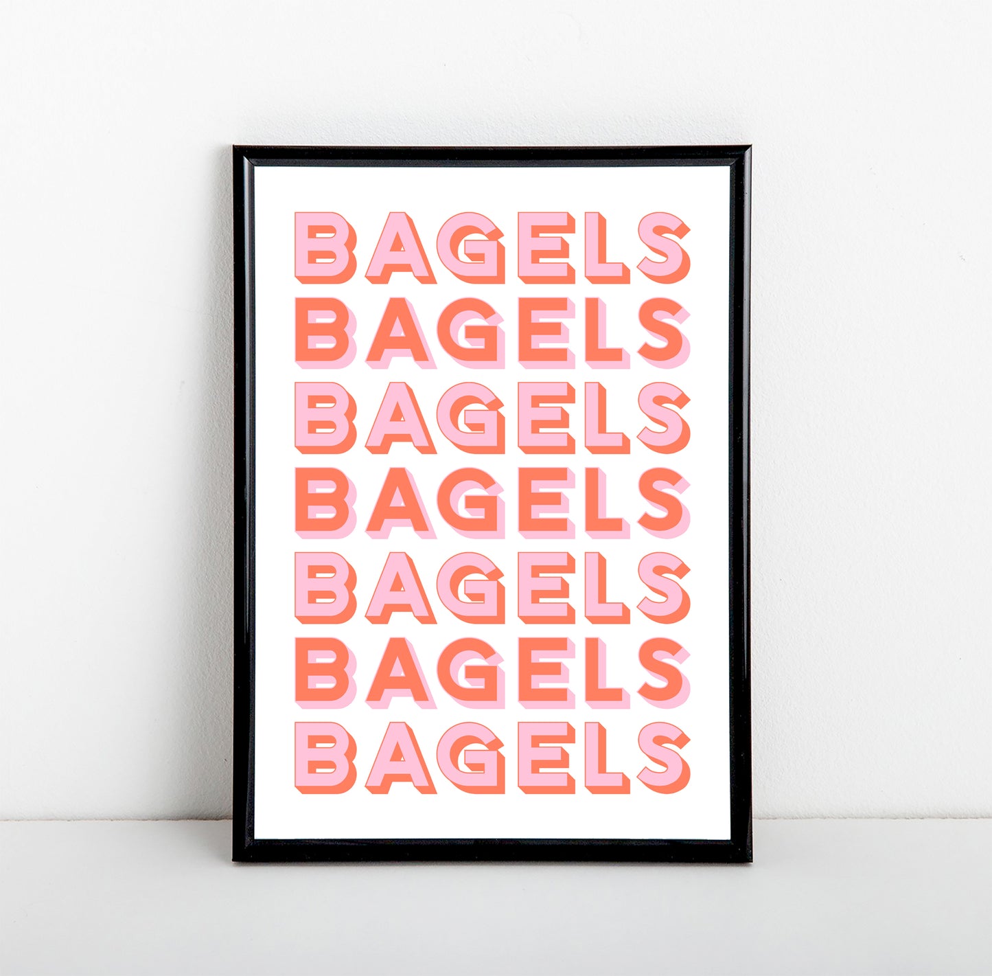 Bagels Art Print