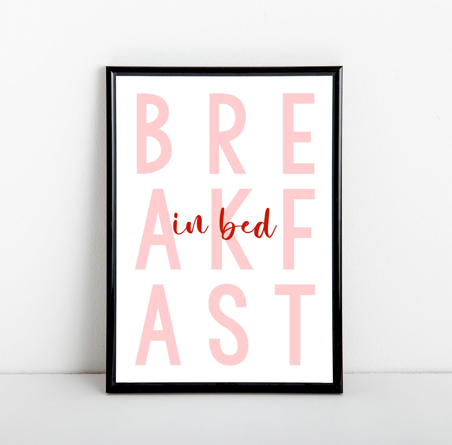 Breakfast In Bed Art Print