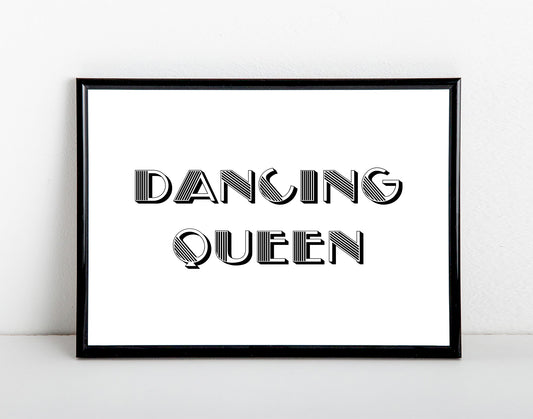Dancing Queen Art Print