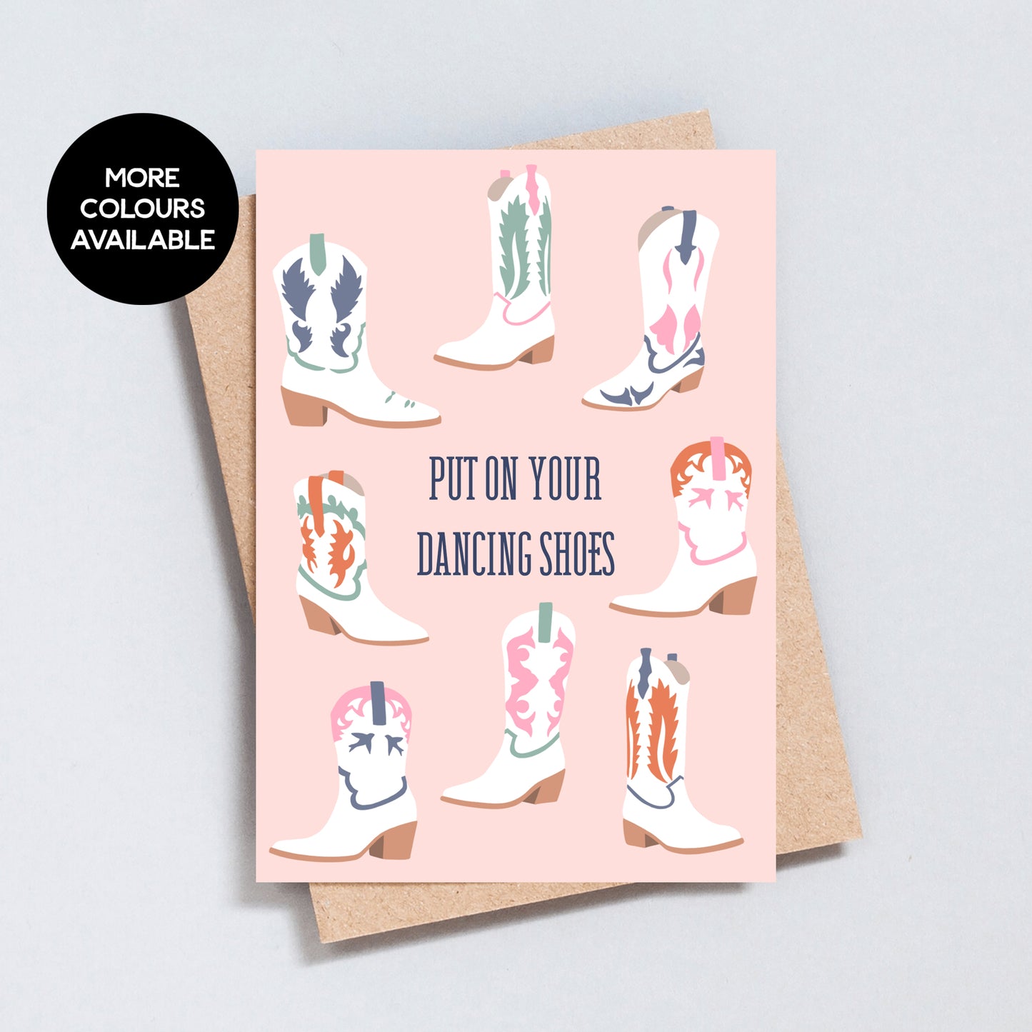 Put On Your Dancing Shoes Greeting Card