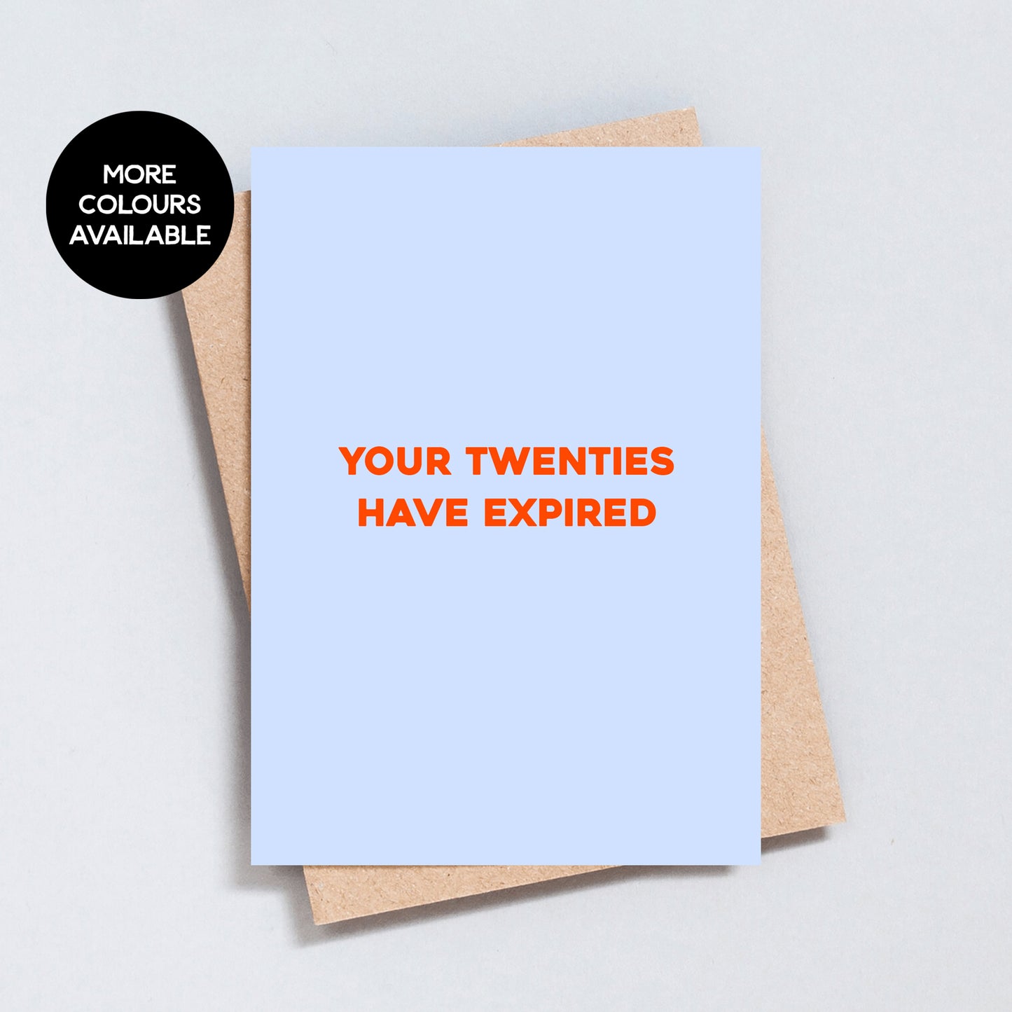 Your Twenties Have Expired, 30th Birthday Greeting Card