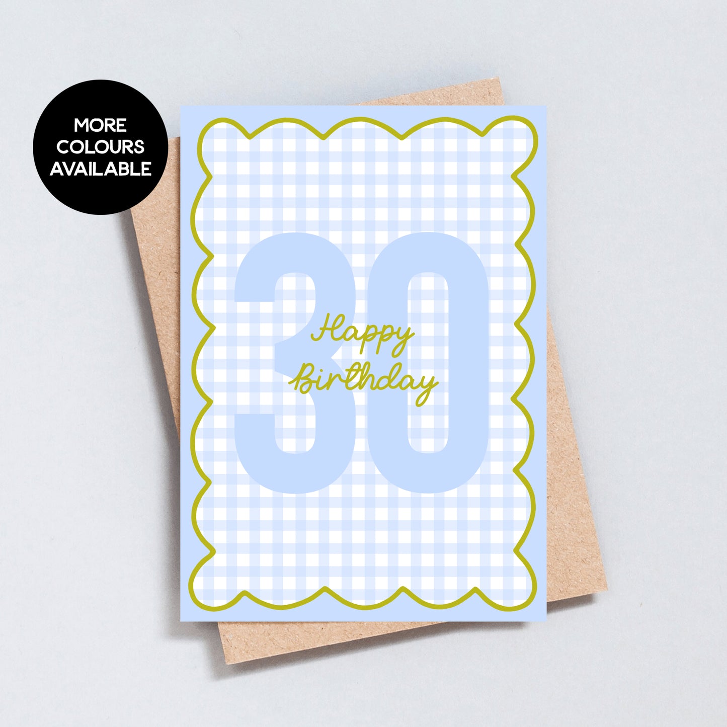 30th Birthday Greeting Card