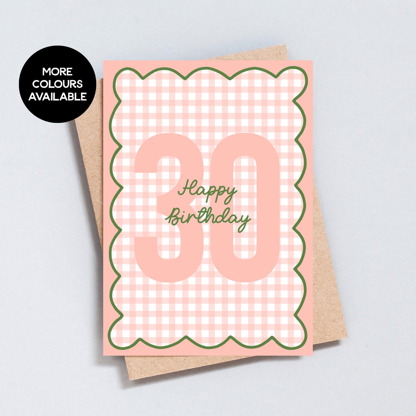 30th Birthday Greeting Card