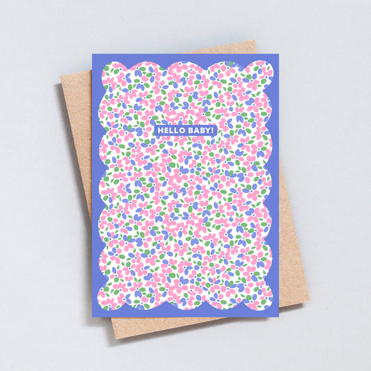 Hello Baby, New Baby Greeting Card