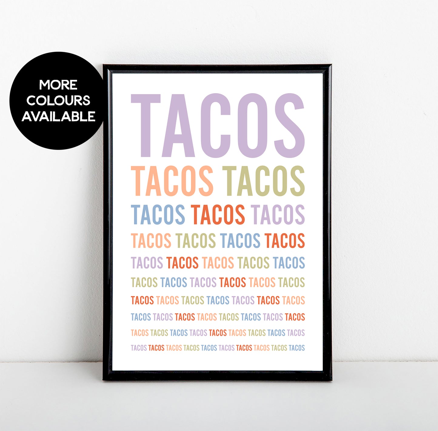 Taco Art Print
