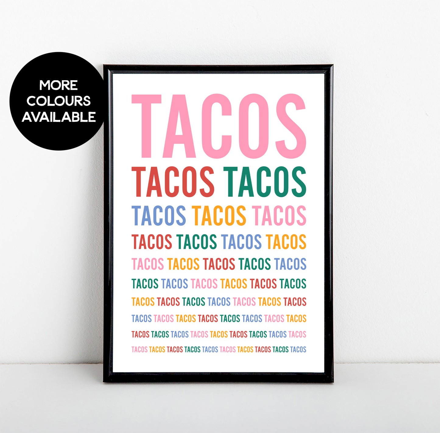 Taco Art Print