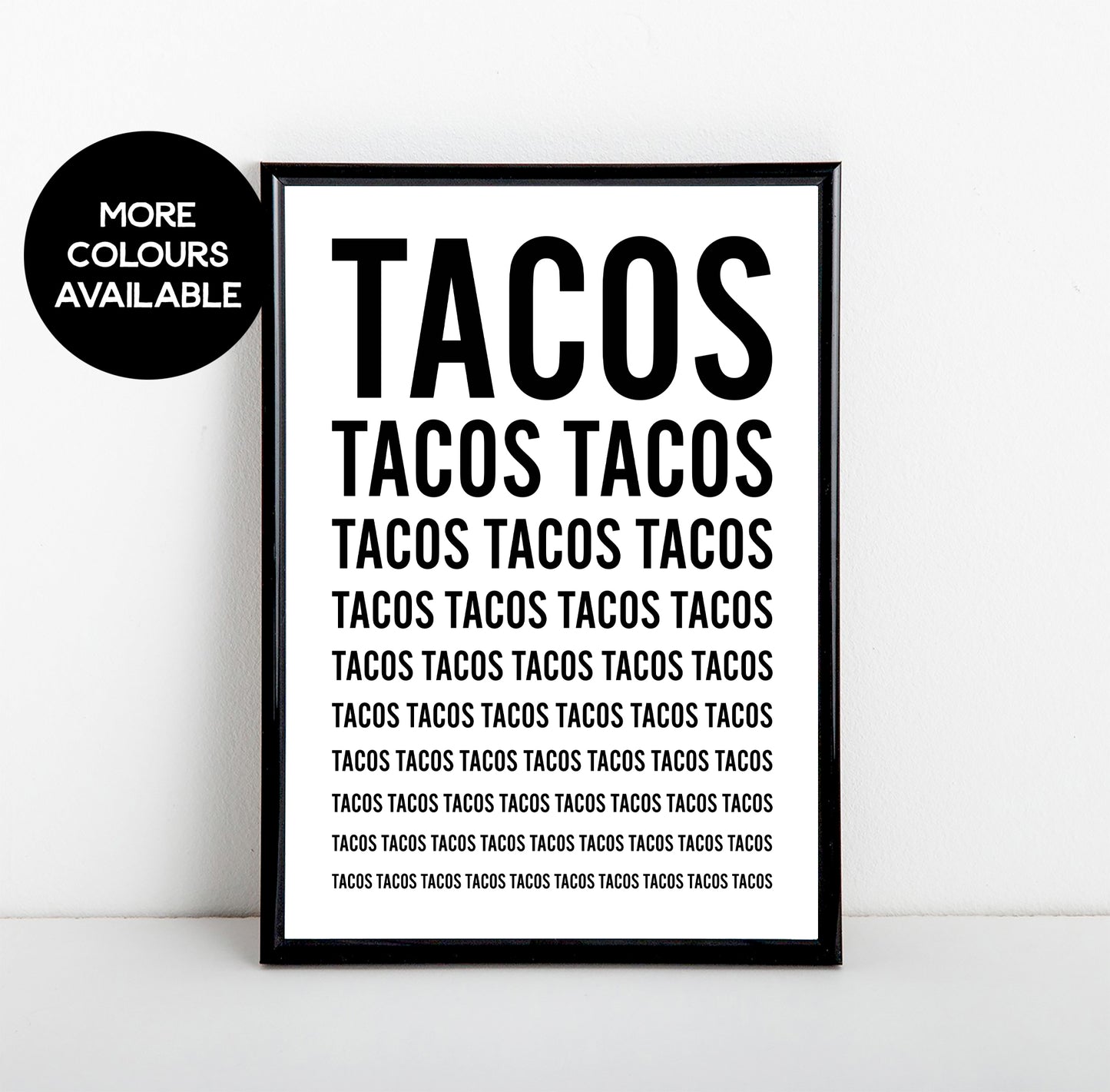Taco Art Print