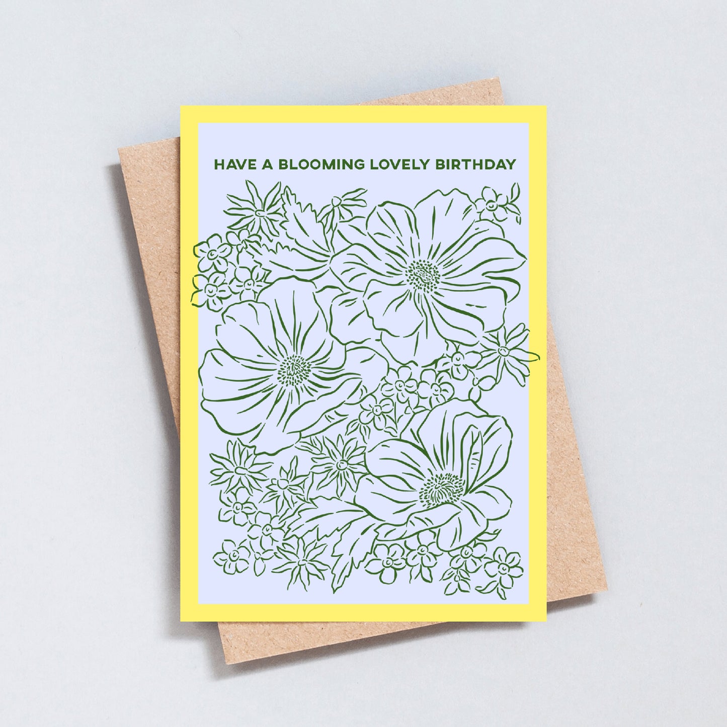 Have a Blooming Lovely Birthday Greeting Card