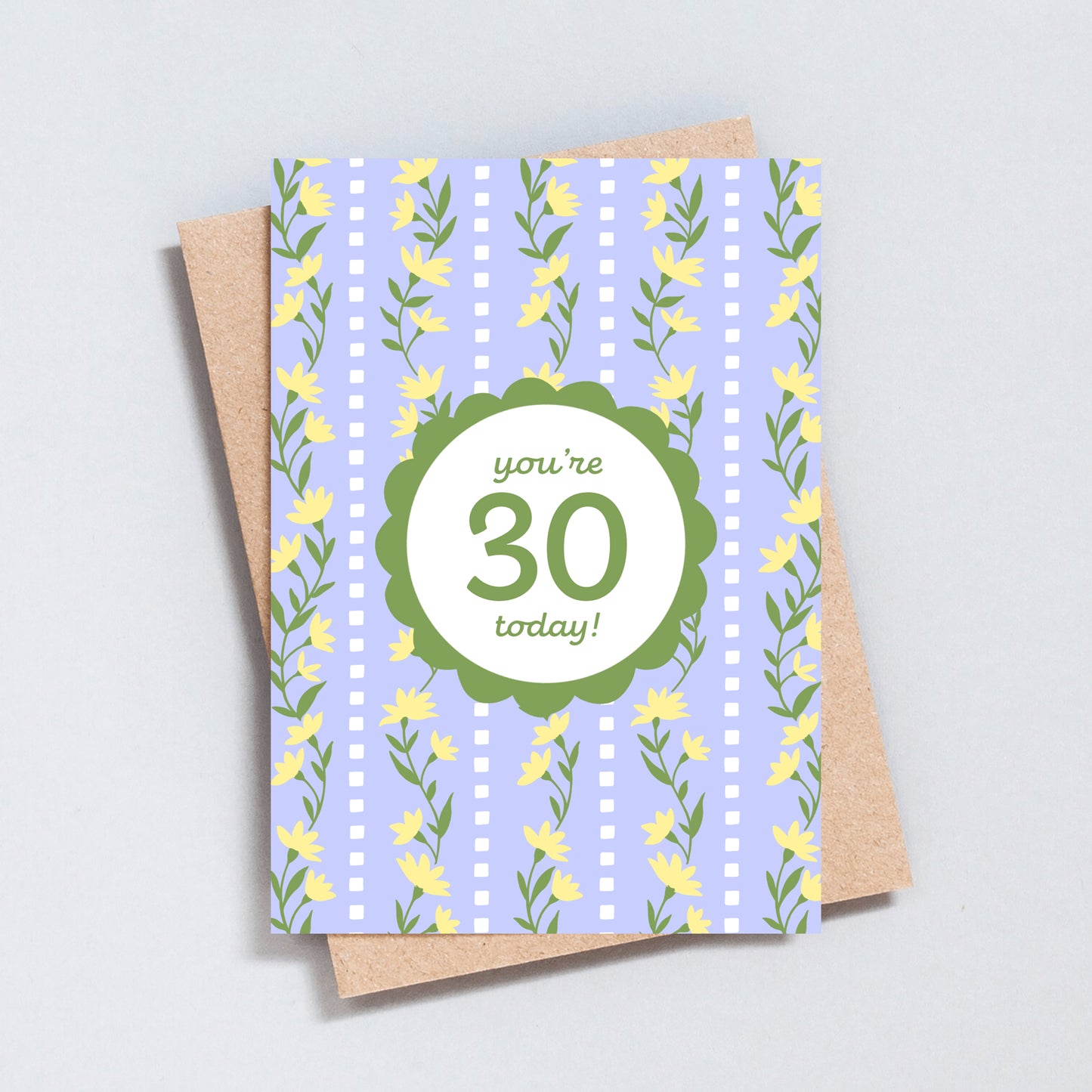 You're 30 Today, 30th Birthday Card